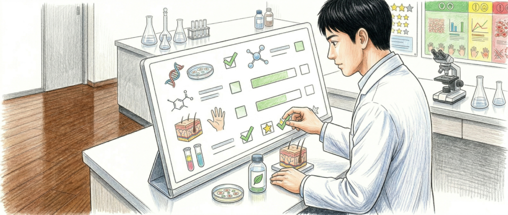 F☆☆☆☆やSIAAなどの安全性認証マークと選び方チェックリストのイメージ