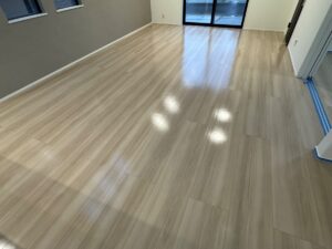 【施工後】千葉県八街市 ご新築戸建て Ｎ様邸 シリコンフロアコーティング施工事例 M&Mフロアコーティング施工済み