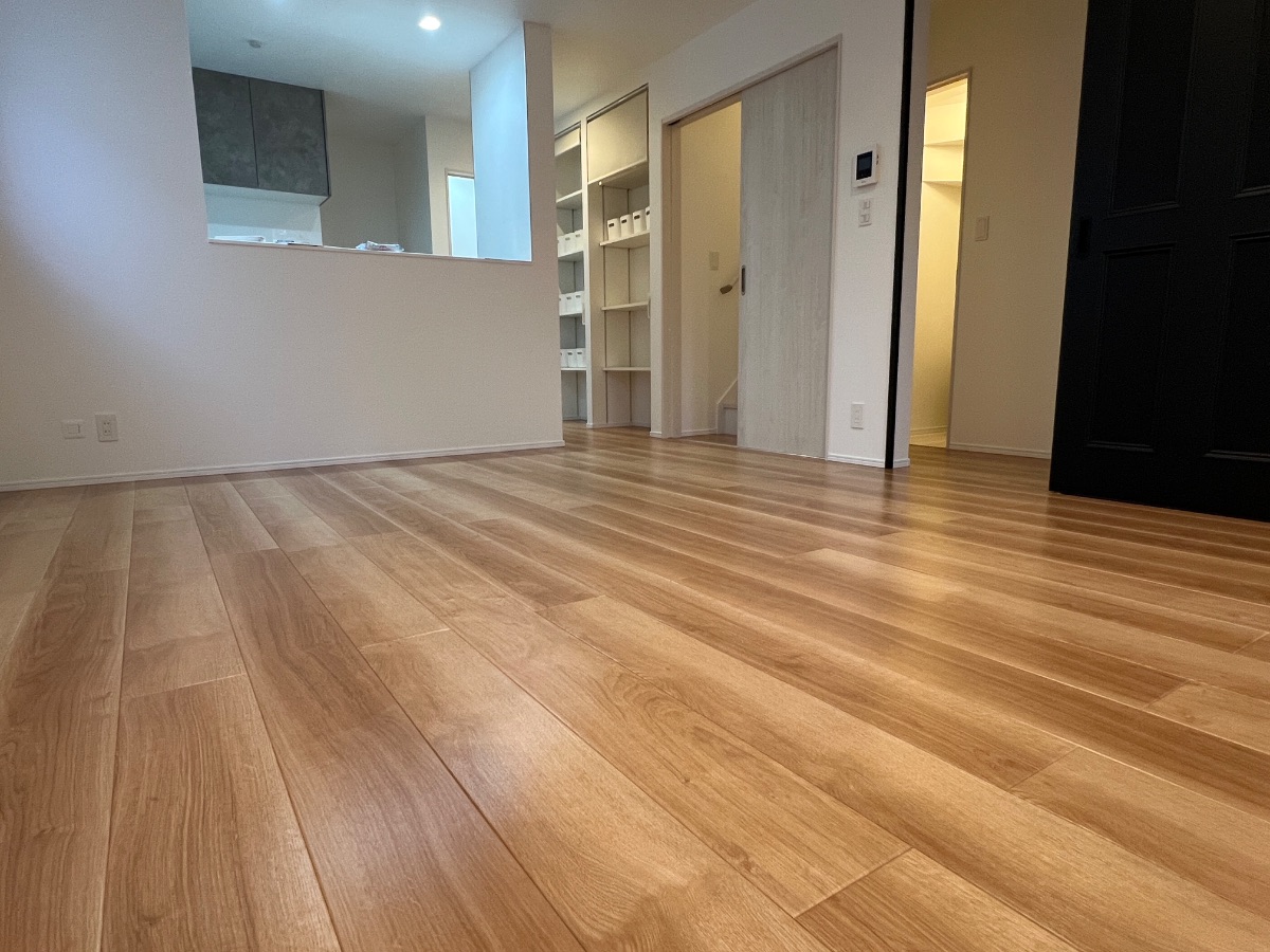 【施工後】東京都練馬区 ご新築戸建て Ｙ様邸 セラミックガラスフロアコーティング施工事例 M&Mフロアコーティング施工済み