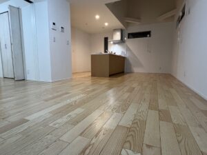 【施工後】神奈川県横浜市 ご新築戸建て Ｓ様邸 セラミックガラスフロアコーティング施工事例 M&Mフロアコーティング施工済み