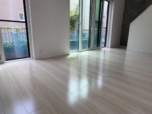 【施工後】千葉県柏市 ご新築戸建て Ｓ様邸 セラミックガラスフロアコーティング施工事例 M&Mフロアコーティング施工済み